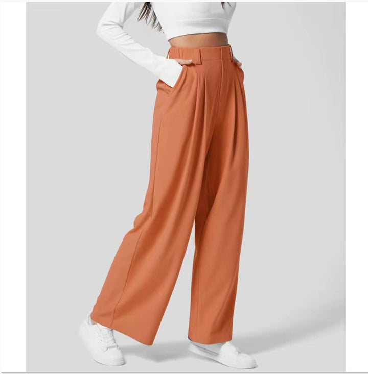 Paula - Pantalones de Pinzas Holgados