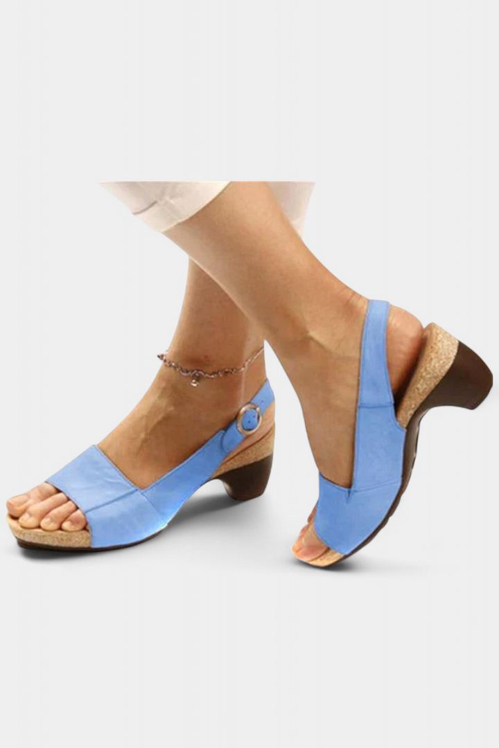 Judy - Sandalias Ortopédicas con Tacón Abierto