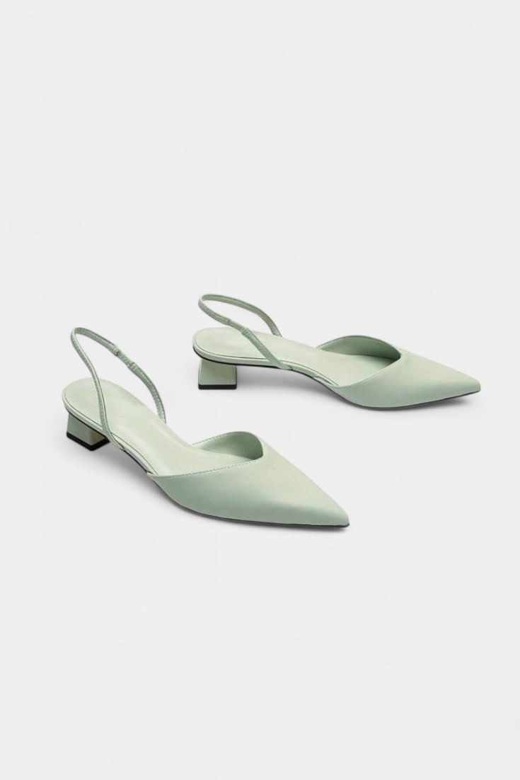Babette - Tacones Slingback Puntiagudos