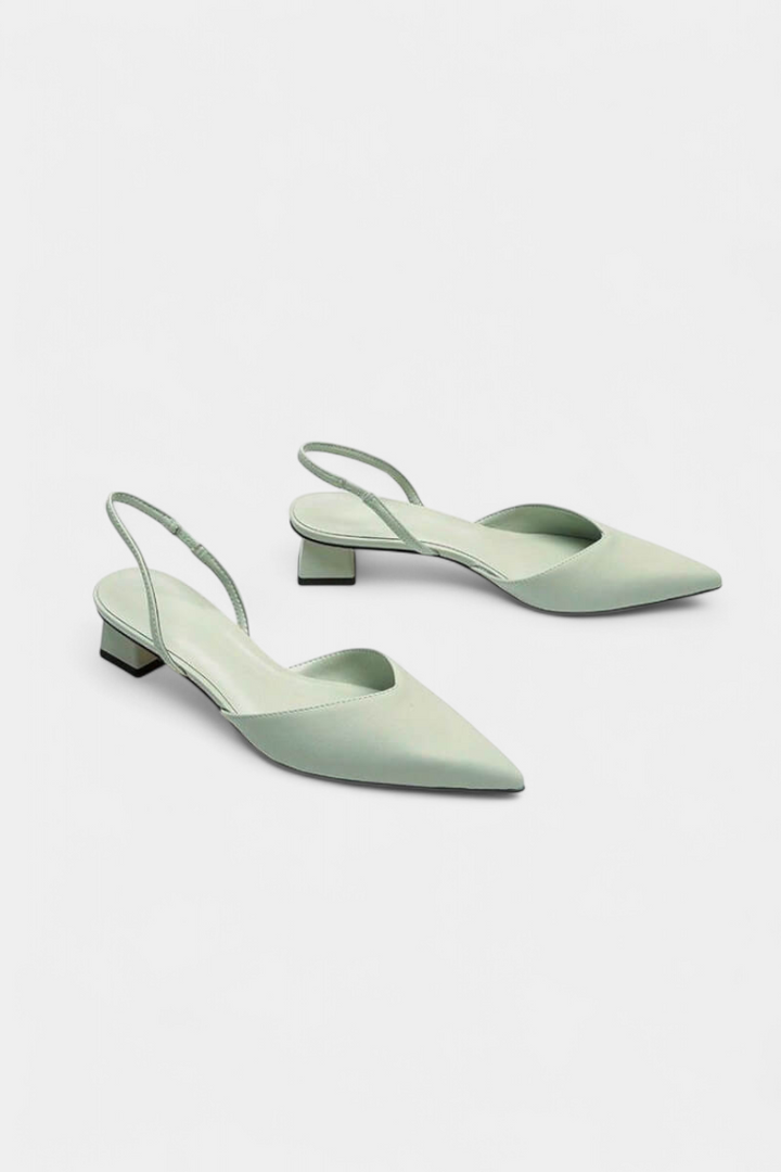 Babette - Tacones Slingback Puntiagudos