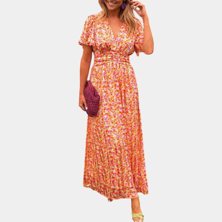 Marisa - Vestido Clásico con Escote en V