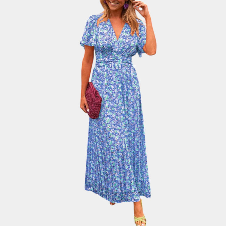 Marisa - Vestido Clásico con Escote en V